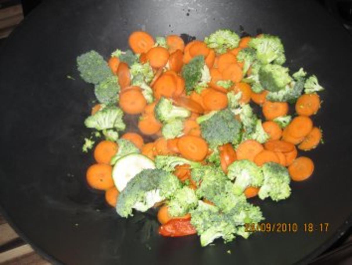 Bunte Curry-Gemüsepfanne mit Kokosmilch - Rezept - Bild Nr. 3