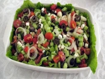 Rezept: Griechischer Salat Griechischer Salat - Rezept