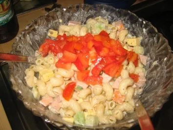 Salat: Würziger Nudelsalat... - Rezept - Bild Nr. 3