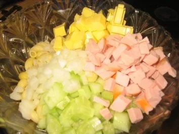 Salat: Würziger Nudelsalat... - Rezept - Bild Nr. 4