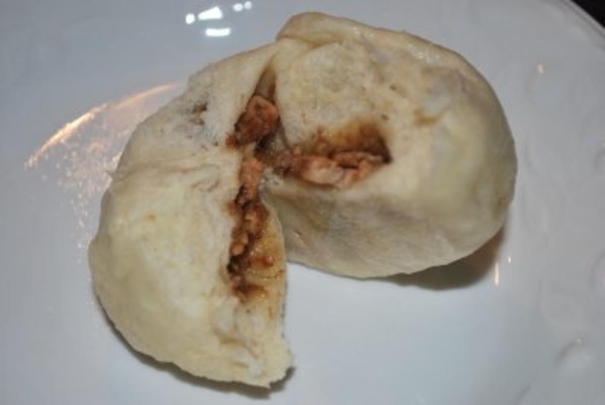 Bilder für Chinesische gedämpfte Hefebrötchen - Char Siu Bao - Rezept