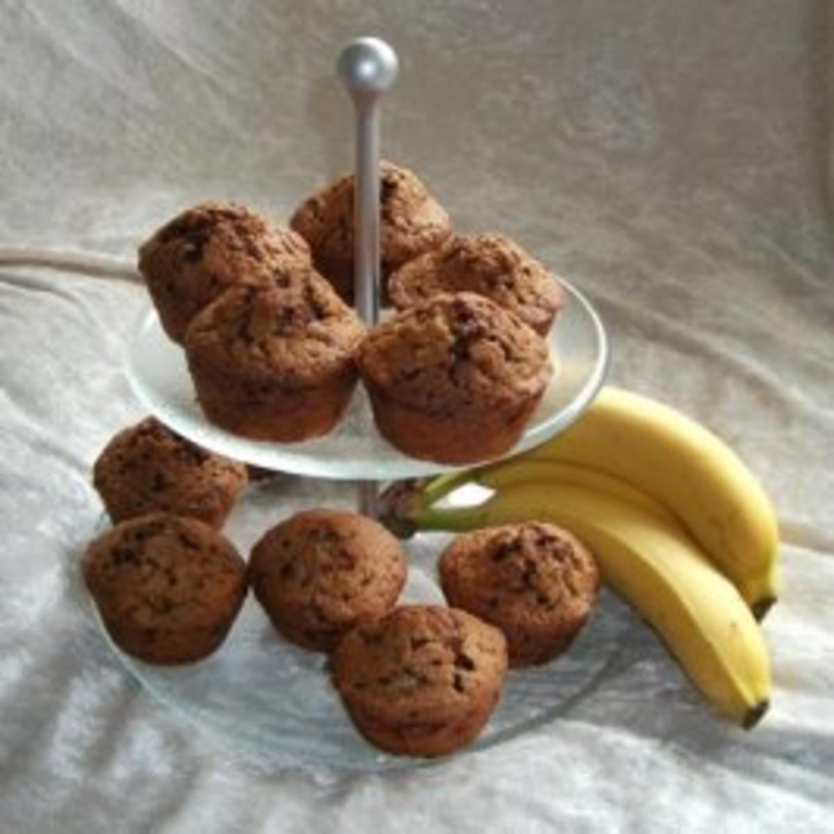 Schokoladen-Bananen-Muffins - Rezept - Bild Nr. 2