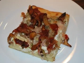 Pfifferling-Flammkuchen - Rezept - Bild Nr. 4