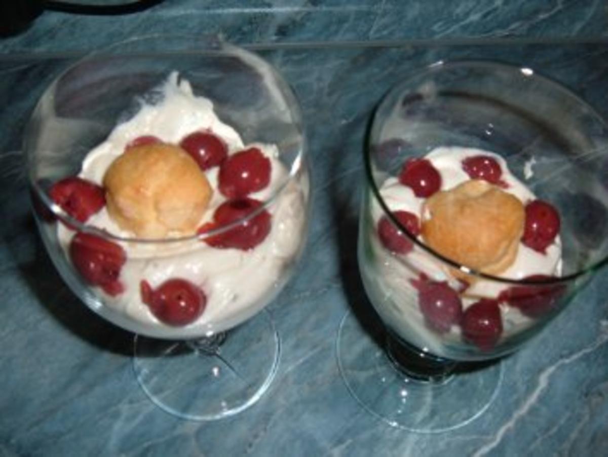 Dessert Stracciatella - Kirsch - Rezept - Bild Nr. 4