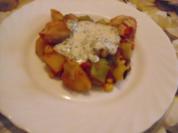 Geflügel-Pfanne mit Kräuterrahm - Rezept