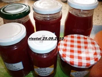 Rezept: Pfirsich-Himbeer-Nektarinen-Marmelade Bild Nr. 3 Pfirsich-Himbeer-Nektarinen-Marmelade - Rezept - Bild Nr. 3