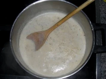 Rezept: Tortellini in Gorgonzola-Sahne-Sauce Bild Nr. 3 Tortellini in Gorgonzola-Sahne-Sauce - Rezept - Bild Nr. 3