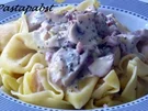 Tortellini mit Champignon-Rahm-Sauce - Rezept
