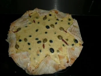 TARTE/PIZZA:Oliven-Ricotta-Tarte - Rezept - Bild Nr. 4