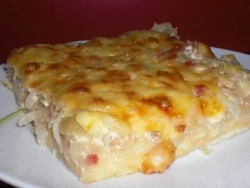 Rezept: Allgäuer Zwiebelkuchen Bild Nr. 2 Allgäuer Zwiebelkuchen - Rezept - Bild Nr. 2