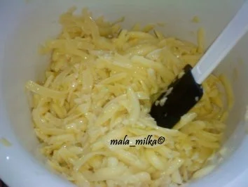 Rezept: Reibekuchen mit Schinkenwürfeln Bild Nr. 3 Reibekuchen mit Schinkenwürfeln - Rezept - Bild Nr. 3