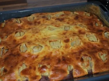 Rezept: Apfelkuchen mit Mascarponeguss Bild Nr. 2 Apfelkuchen mit Mascarponeguss - Rezept - Bild Nr. 2