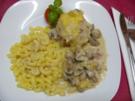 Schweinemedaillons in Champignon-Senf-Rahm - Rezept