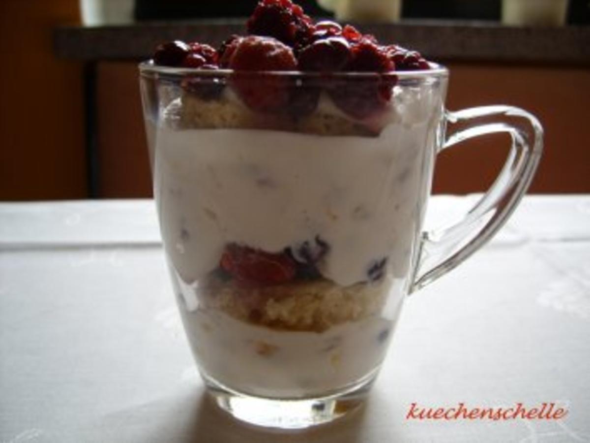 Dessert: Beschwipstes Schichtdessert - einfach - von kuechenschelle