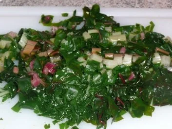 Auflauf: Mangold - Nudelauflauf - Rezept - Bild Nr. 4