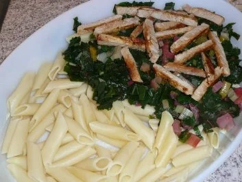 Auflauf: Mangold - Nudelauflauf - Rezept - Bild Nr. 5