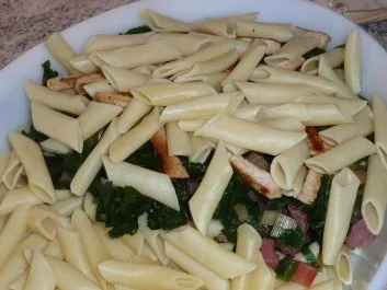 Auflauf: Mangold - Nudelauflauf - Rezept - Bild Nr. 6