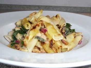 Auflauf: Mangold - Nudelauflauf - Rezept