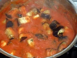 Gnocchis mir Auberginen-Tomatensugo - Rezept - Bild Nr. 5