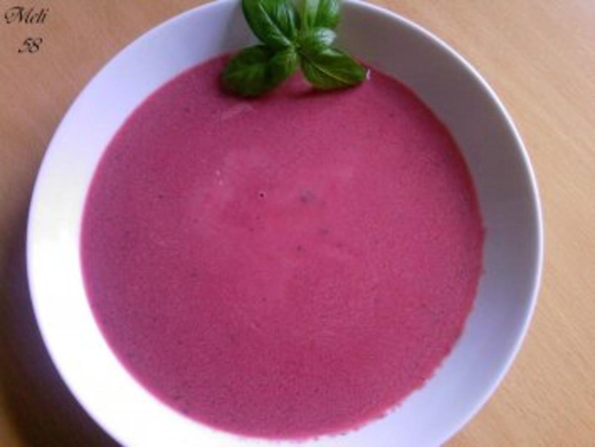 Suppen: Rote-Bete Suppe - Rezept