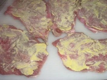 Rinderrouladen Jägerart an Bohnengemüse und Kartoffelsalat - Rezept - Bild Nr. 2