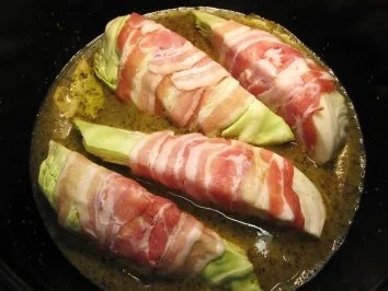 Rezept: Spitzkohl-Wickel, herzhaft deftig ... Spitzkohl-Wickel, herzhaft deftig ... - Rezept