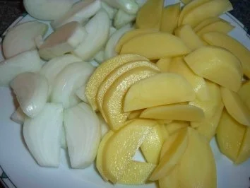 Rezept: Putenrouladen mit Kartoffelspalten und Broccoli Bild Nr. 10 Putenrouladen mit Kartoffelspalten und Broccoli - Rezept - Bild Nr. 10