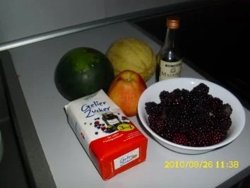 Rezept: Brombeer - Melonen - Marmelade Bild Nr. 4 Brombeer - Melonen - Marmelade - Rezept - Bild Nr. 4