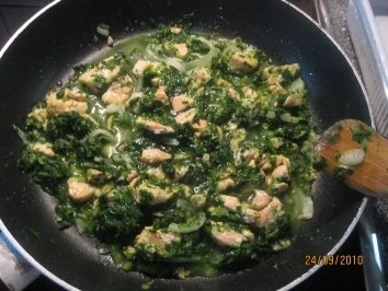 Lachs-Spinat mit Kartoffeln überbacken - Rezept - Bild Nr. 6