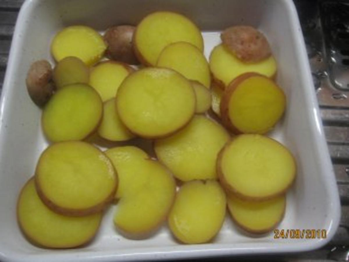Lachs-Spinat mit Kartoffeln überbacken - Rezept - Bild Nr. 9