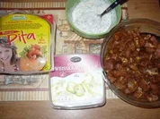 Pitataschen mit Gyros - Rezept