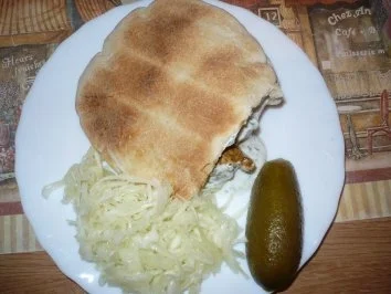 Pitataschen mit Gyros - Rezept - Bild Nr. 4