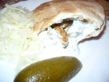 Pitataschen mit Gyros - Rezept - Bild Nr. 5