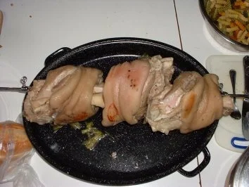 Rezept: Bernies Haxen vom Holzkohlegrill Bild Nr. 2 Bernies Haxen vom Holzkohlegrill - Rezept - Bild Nr. 2