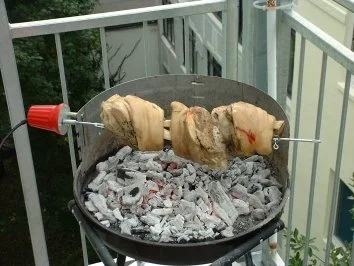 Rezept: Bernies Haxen vom Holzkohlegrill Bild Nr. 3 Bernies Haxen vom Holzkohlegrill - Rezept - Bild Nr. 3