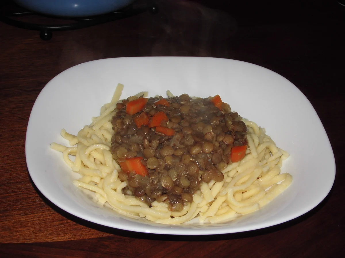 Linsen mit Spätzle - Rezept - Bild Nr. 5