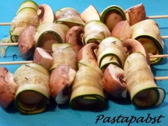 Rezept: Köhler mit Gemüse-Spieß Bild Nr. 4 Köhler mit Gemüse-Spieß - Rezept - Bild Nr. 4