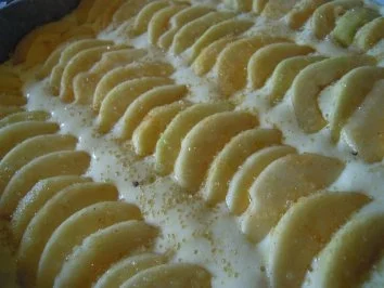 Rezept: Apfel - Zimt - Blechkuchen Bild Nr. 5 Apfel - Zimt - Blechkuchen - Rezept - Bild Nr. 5