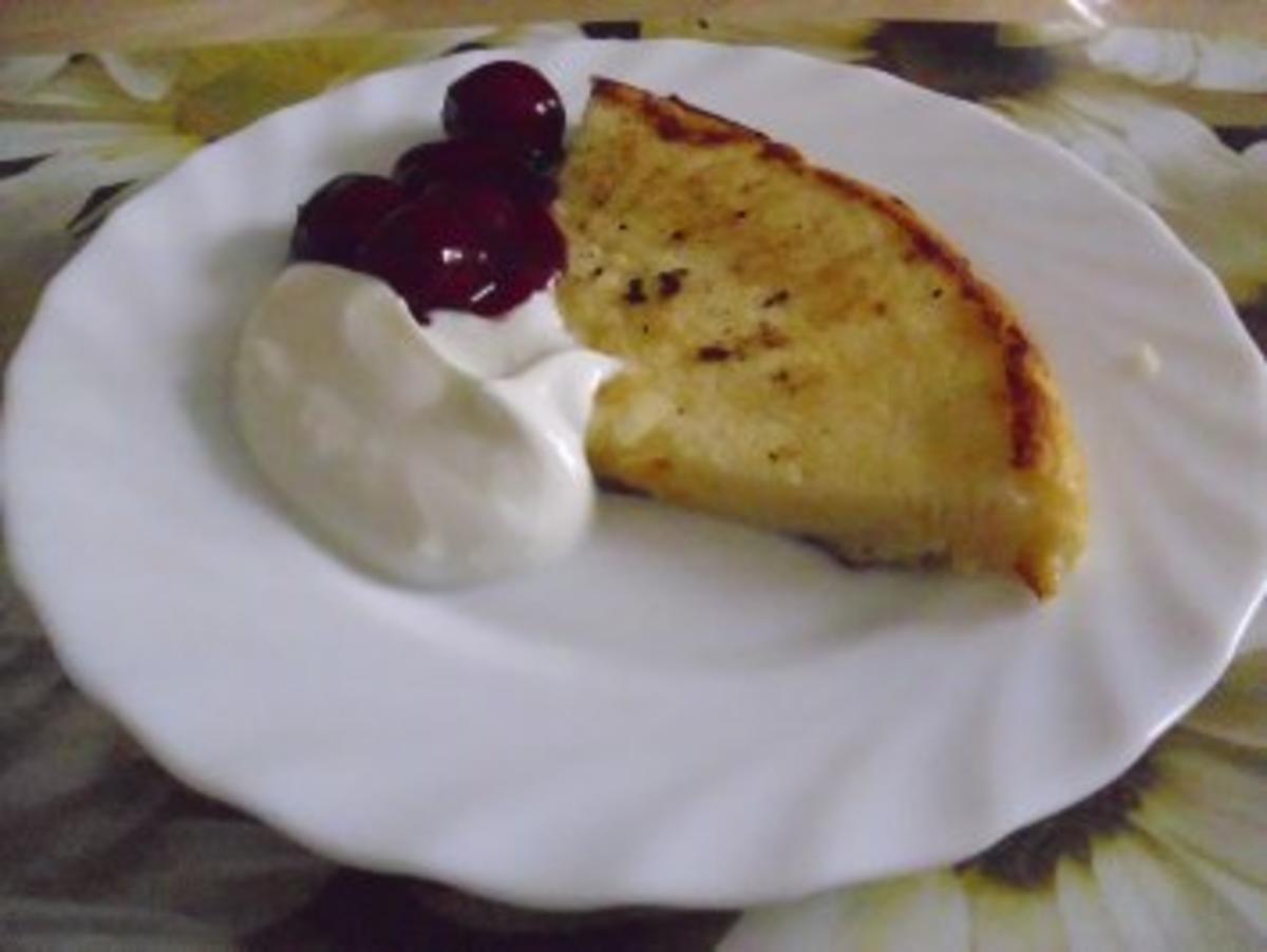 Grieß-Pfannkuchen mit Vanille-Kirschen - Rezept - Bild Nr. 6