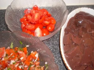 Leberstreifen "TOMATELLO"... - Rezept - Bild Nr. 3