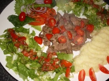 Leberstreifen "TOMATELLO"... - Rezept - Bild Nr. 6