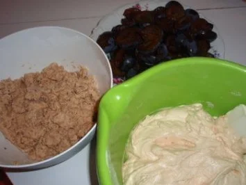 Rezept: Kuchen: Zwetschgenkuchen mit Streuseln Bild Nr. 2 Kuchen: Zwetschgenkuchen mit Streuseln - Rezept - Bild Nr. 2