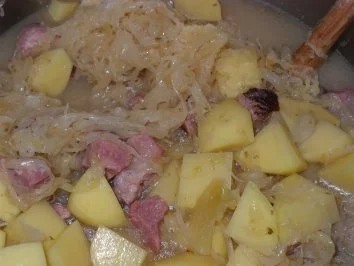 Rezept: Sauerkraut - Kartoffel - Topf Bild Nr. 10 Sauerkraut - Kartoffel - Topf - Rezept - Bild Nr. 10