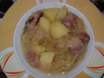 Rezept: Sauerkraut - Kartoffel - Topf Sauerkraut - Kartoffel - Topf - Rezept
