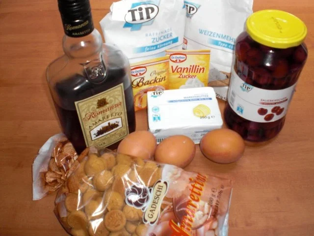 Amarettini-Kirsch-Kuchen - Rezept - Bild Nr. 3