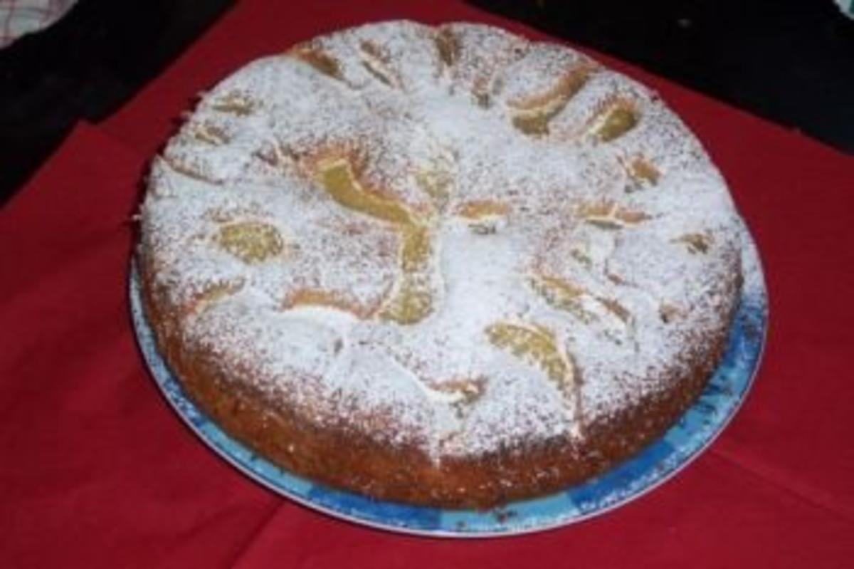 Rheinischer Dinkelkuchen mit Apfel und Quark - Rezept