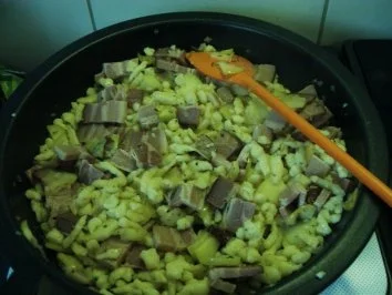 Apfelweinspätzli-Pfanne - Rezept - Bild Nr. 11