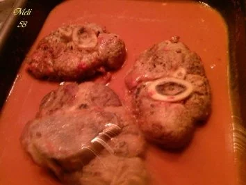 Fleisch: Geschmorte Kalbshaxe - Rezept - Bild Nr. 2