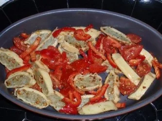 Rezept: Maultaschen-Gemüse-Auflauf Bild Nr. 5 Maultaschen-Gemüse-Auflauf - Rezept - Bild Nr. 5