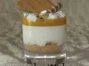 Butterkeksgrumble mit Mascarpone - Rezept